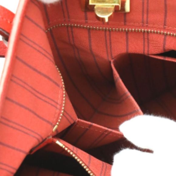 Louis Vuitton Tote Bag Monogram Citadin PM Red - Picture 14 of 14